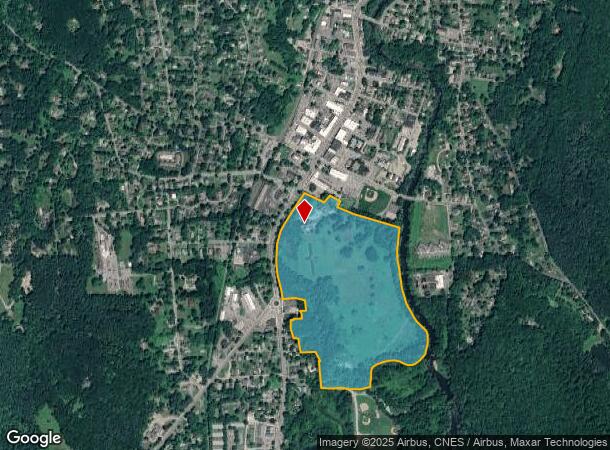 389 Main St, Great Barrington, MA Parcel Map
