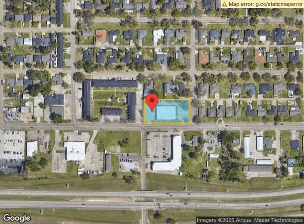  1717 E Prien Lake Rd, Lake Charles, LA Parcel Map