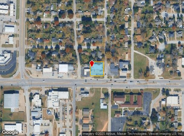  6809 Baker Blvd, Richland Hills, TX Parcel Map