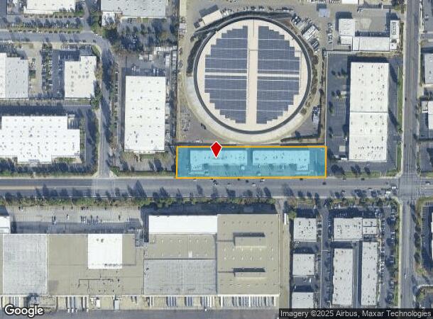 801 W Lambert Rd, Brea, CA Parcel Map