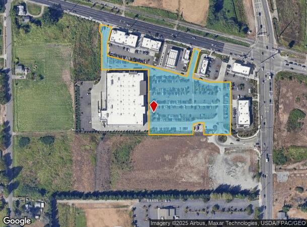  2614 E Pioneer Way, Puyallup, WA Parcel Map