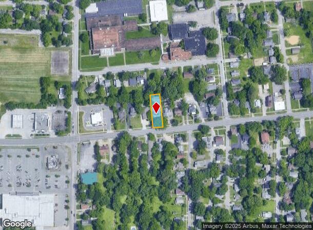  804 W Main St, Carbondale, IL Parcel Map