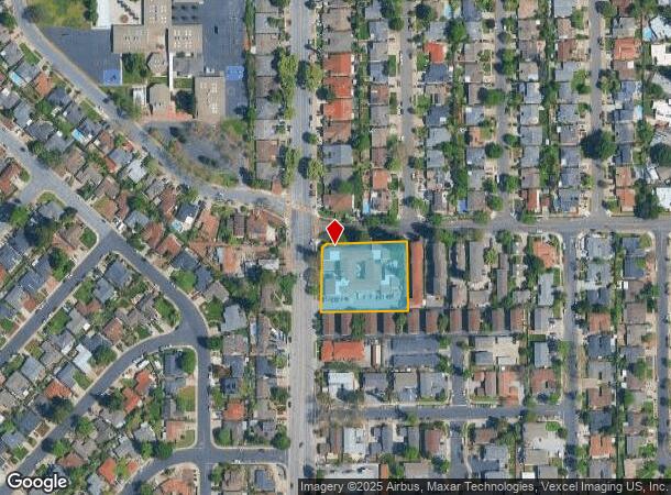 290 N San Tomas Aquino Rd, Campbell, CA Parcel Map