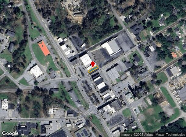  302 City Sq, Belton, SC Parcel Map