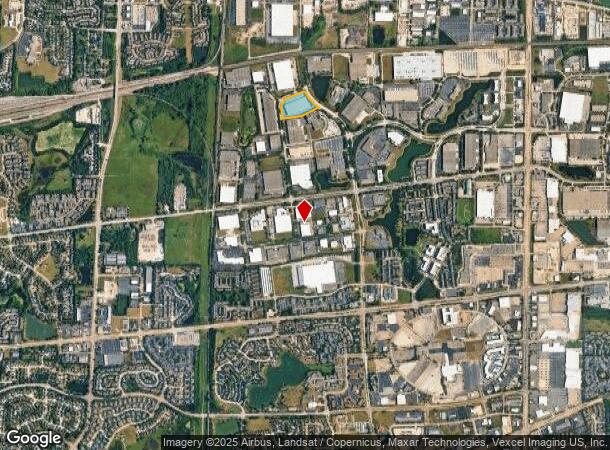 525 Enterprise St, Aurora, IL Parcel Map