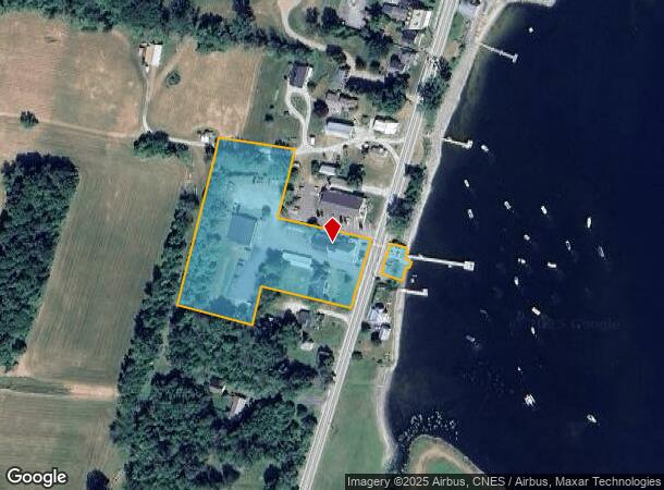  3525 Us Route 2, North Hero, VT Parcel Map