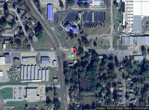 1023 W Moline St, Malvern, AR Parcel Map