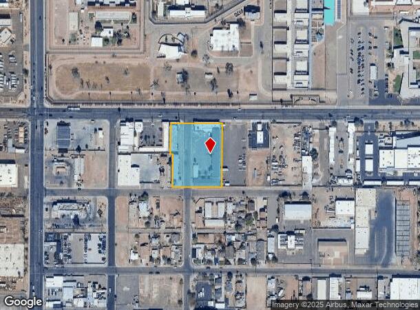  2501 E Van Buren St, Phoenix, AZ Parcel Map