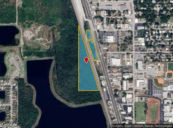 1909 Unknown, Rockledge, FL Parcel Map