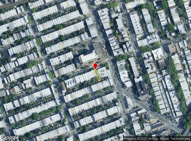 6086 Catalpa Ave, Ridgewood, NY Parcel Map