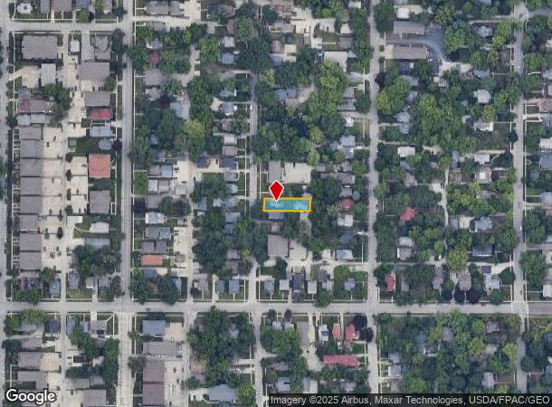  518 S Lucas St, Iowa City, IA Parcel Map