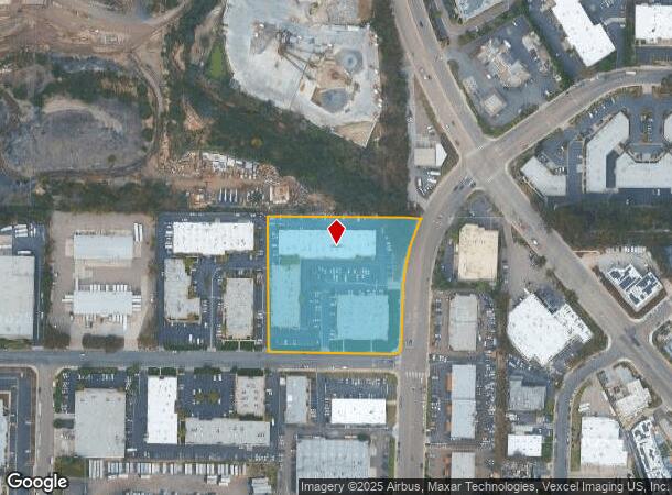 9580 Black Mountain Rd, San Diego, CA Parcel Map