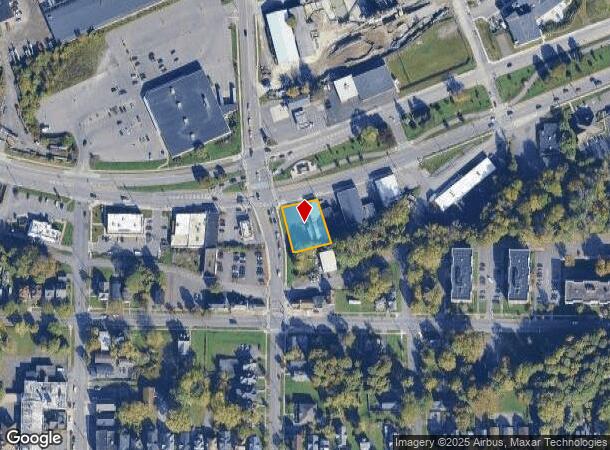  1700 Erie Blvd E, Syracuse, NY Parcel Map