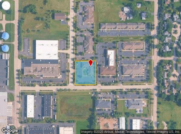  600 Dakota St, Crystal Lake, IL Parcel Map