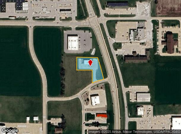 801 N Grand Ave, Mount Pleasant, IA Parcel Map