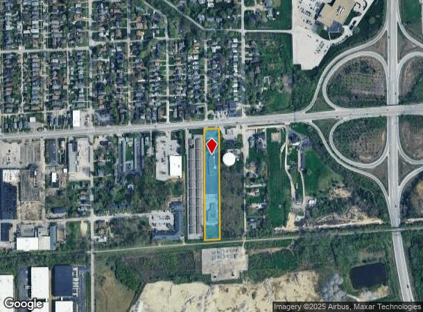 6747 E Washington St, Indianapolis, IN Parcel Map