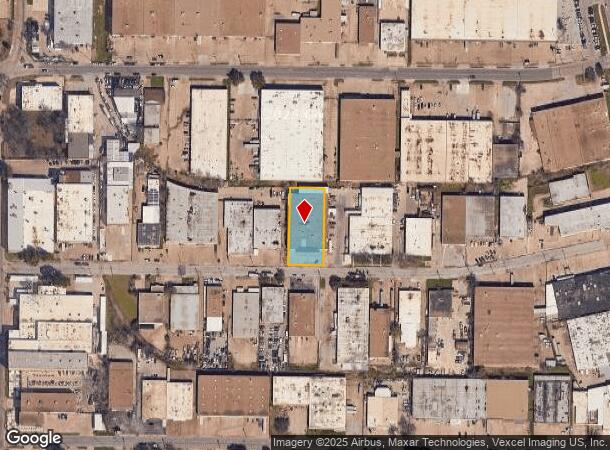  2639 Brenner Dr, Dallas, TX Parcel Map