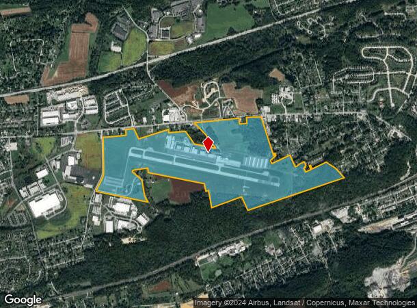  1180 W Lincoln Hwy, Coatesville, PA Parcel Map