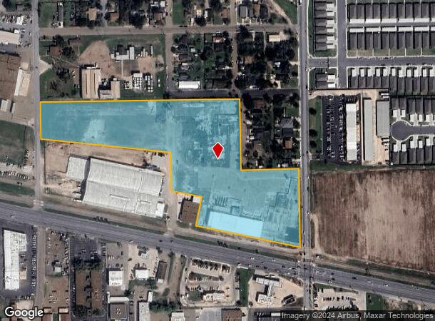  615 E Business 83, Weslaco, TX Parcel Map