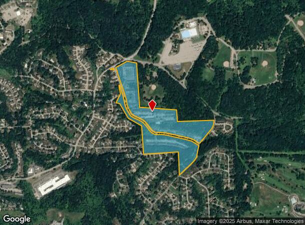  9800 Presidential Dr, Allison Park, PA Parcel Map