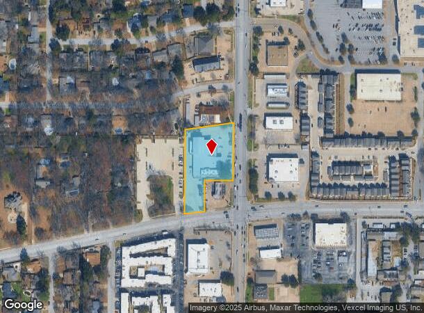1321 Precinct Line Rd, Hurst, TX Parcel Map