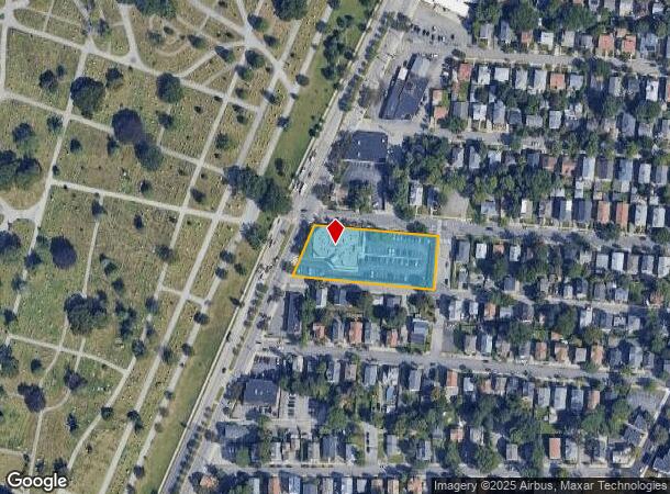  951 N Main St, Providence, RI Parcel Map