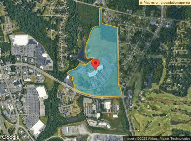  1000A E Hanes Mill Rd, Winston Salem, NC Parcel Map