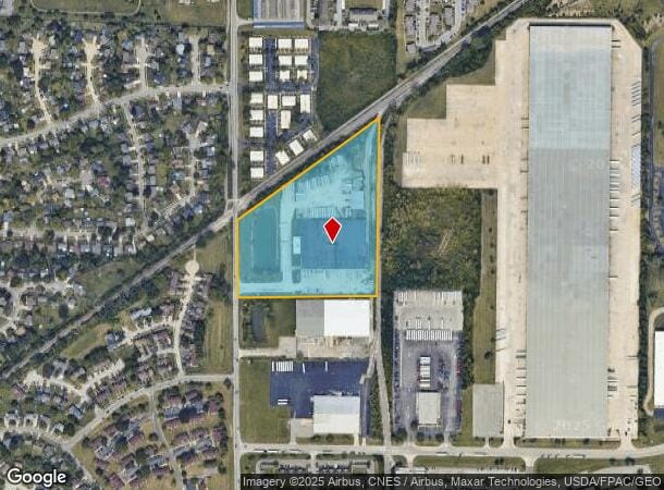  1300 Norton Rd, Columbus, OH Parcel Map