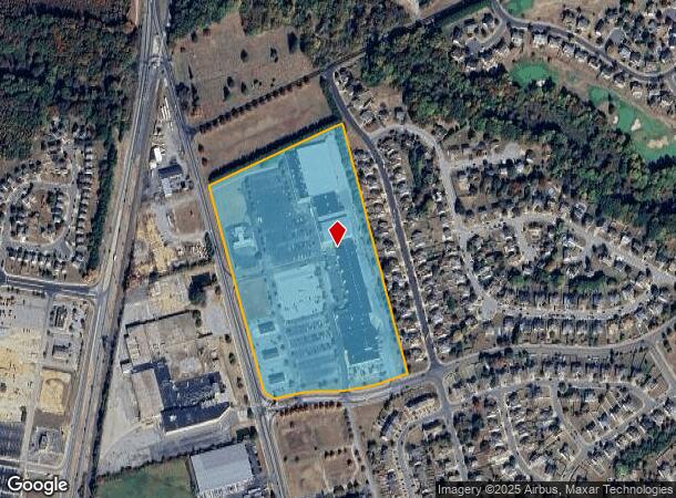  701 N Broad St, Middletown, DE Parcel Map