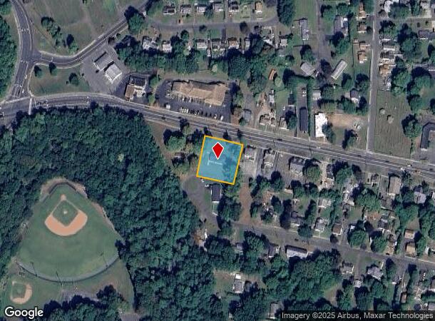  258 Hazard Ave, Enfield, CT Parcel Map