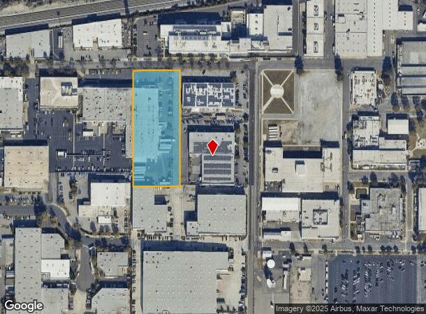  1300 W Optical Dr, Irwindale, CA Parcel Map