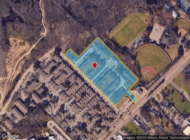  7323 Ferguson Rd, Dallas, TX Parcel Map