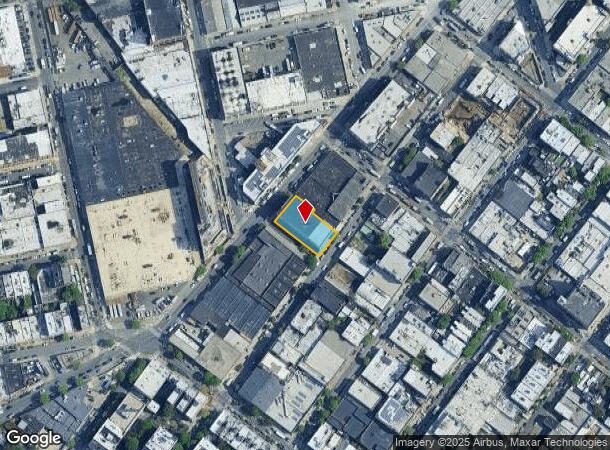  1182 Flushing Ave, Brooklyn, NY Parcel Map