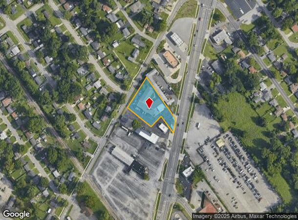  1623 E 10Th St, Jeffersonville, IN Parcel Map