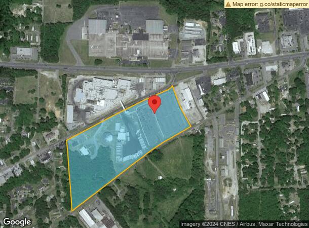  1040 E 3Rd St, Siler City, NC Parcel Map