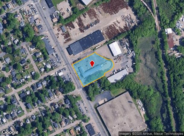 1085 N Montello St, Brockton, MA Parcel Map