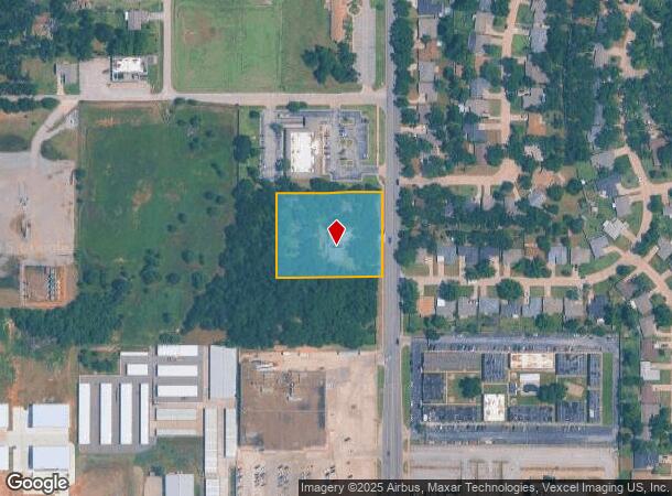  2601 N Rockwell Ave, Bethany, OK Parcel Map