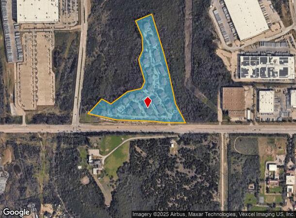  4599 W Davis St, Dallas, TX Parcel Map