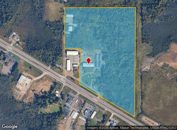 5389 Miller Trunk Hwy, Hermantown, MN Parcel Map