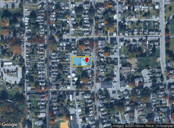  214 S Broad St, Lititz, PA Parcel Map