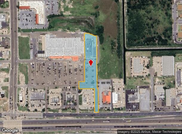  1406 W Expressway 83, Weslaco, TX Parcel Map