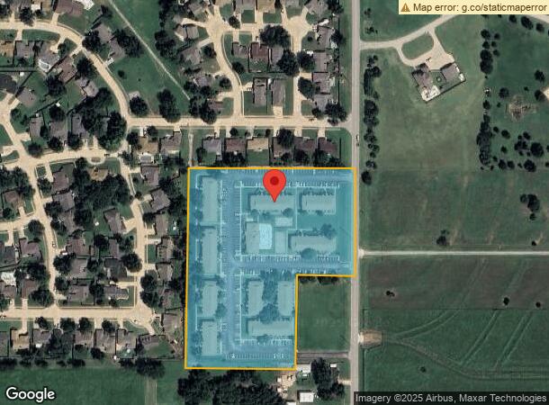  3550 Springwood St, Ponca City, OK Parcel Map