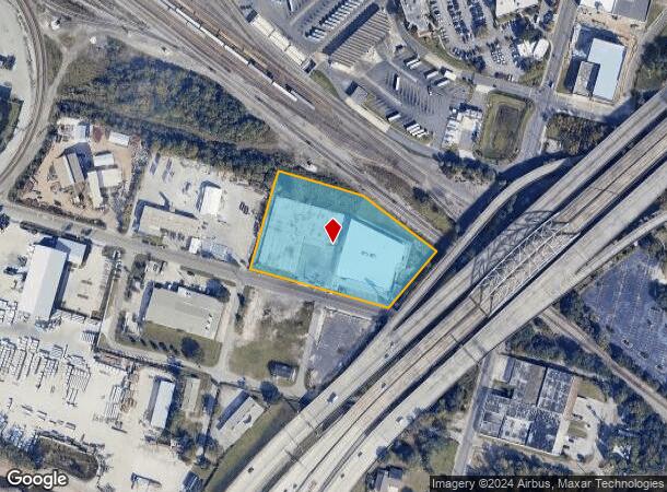  1505 Dennis St, Jacksonville, FL Parcel Map