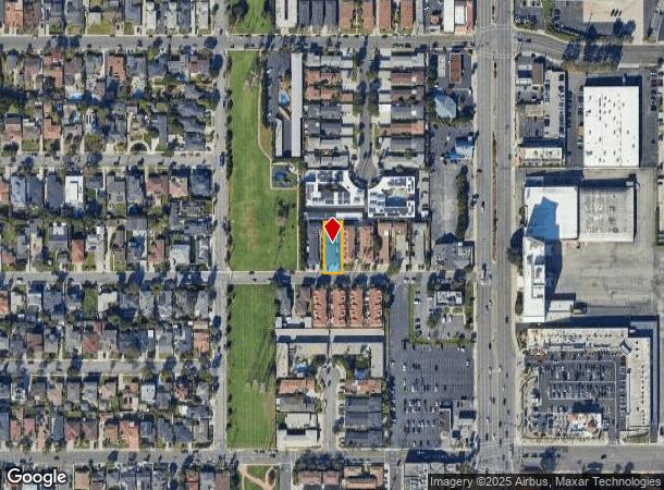 1627 E Palm Ave, El Segundo, CA Parcel Map