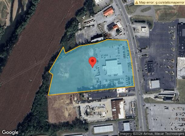  1223 Huntsville Hwy, Fayetteville, TN Parcel Map