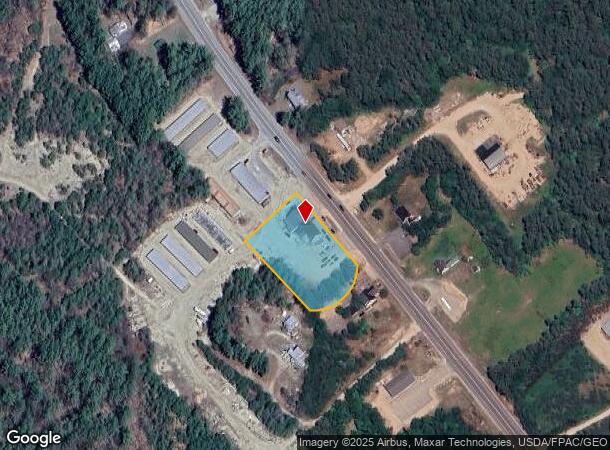 845 Route 16, Ossipee, NH Parcel Map