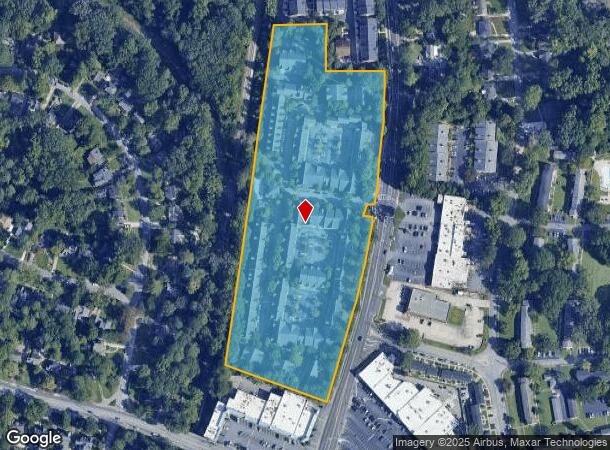  1404 Clairmont Rd, Decatur, GA Parcel Map