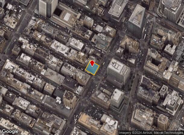  550 Fashion Ave, New York, NY Parcel Map