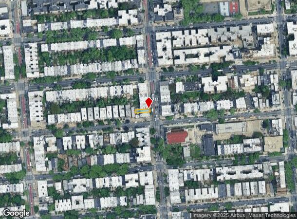 1074 Nostrand Ave, Brooklyn, NY Parcel Map