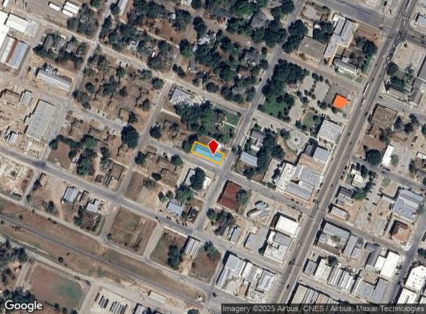 202 Terrell St, Cuero, TX Parcel Map